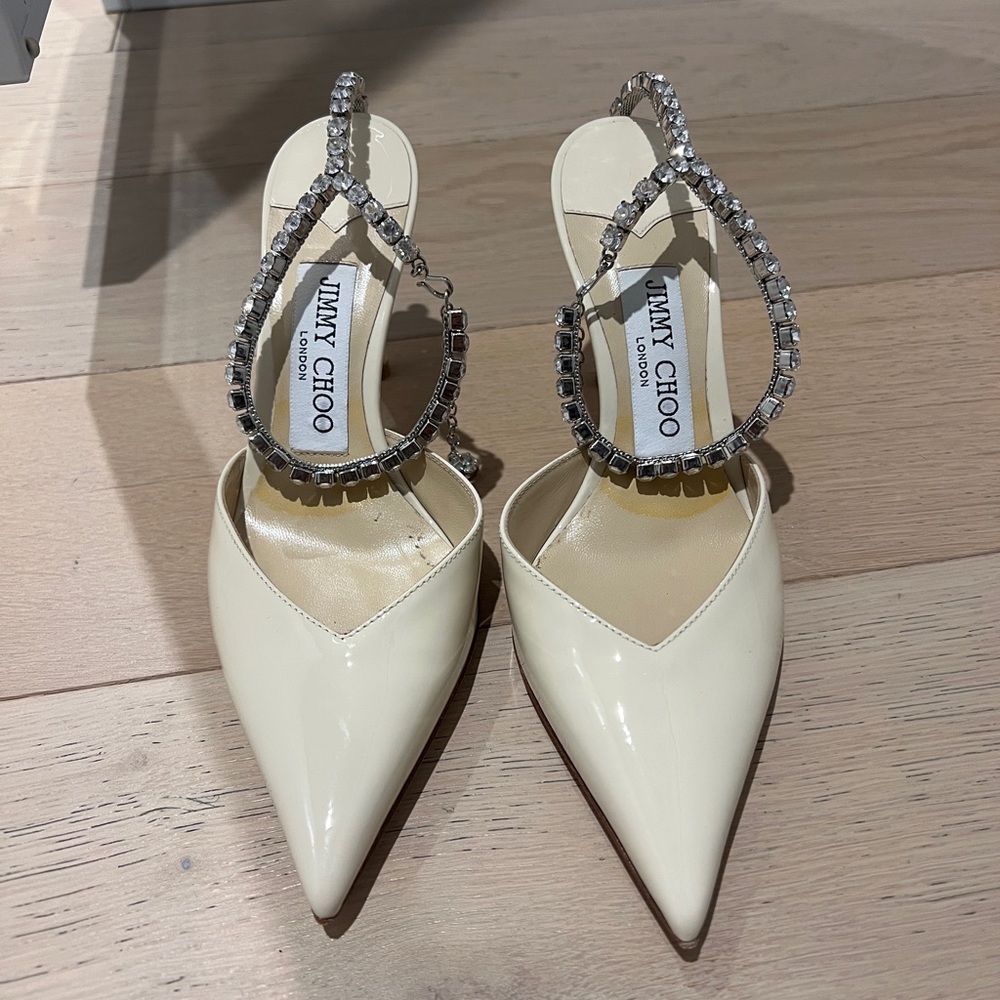 Jimmy choo saeda heels size 34